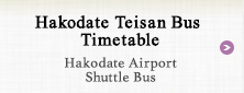 Hakodate Teisan Bus Timetable Hakodate Airport Shuttle Bus